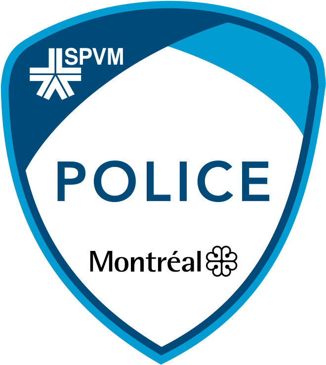 Fichier - Spvm Écusson - Svg - Police De Montreal Logo (681x768)