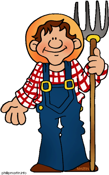 Agriculture Farmer Clip Art - Farmer Clip Art (619x583)