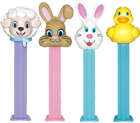 Pez Easter Collection Candy Dispenser - Easter Pez 2018 (500x500)
