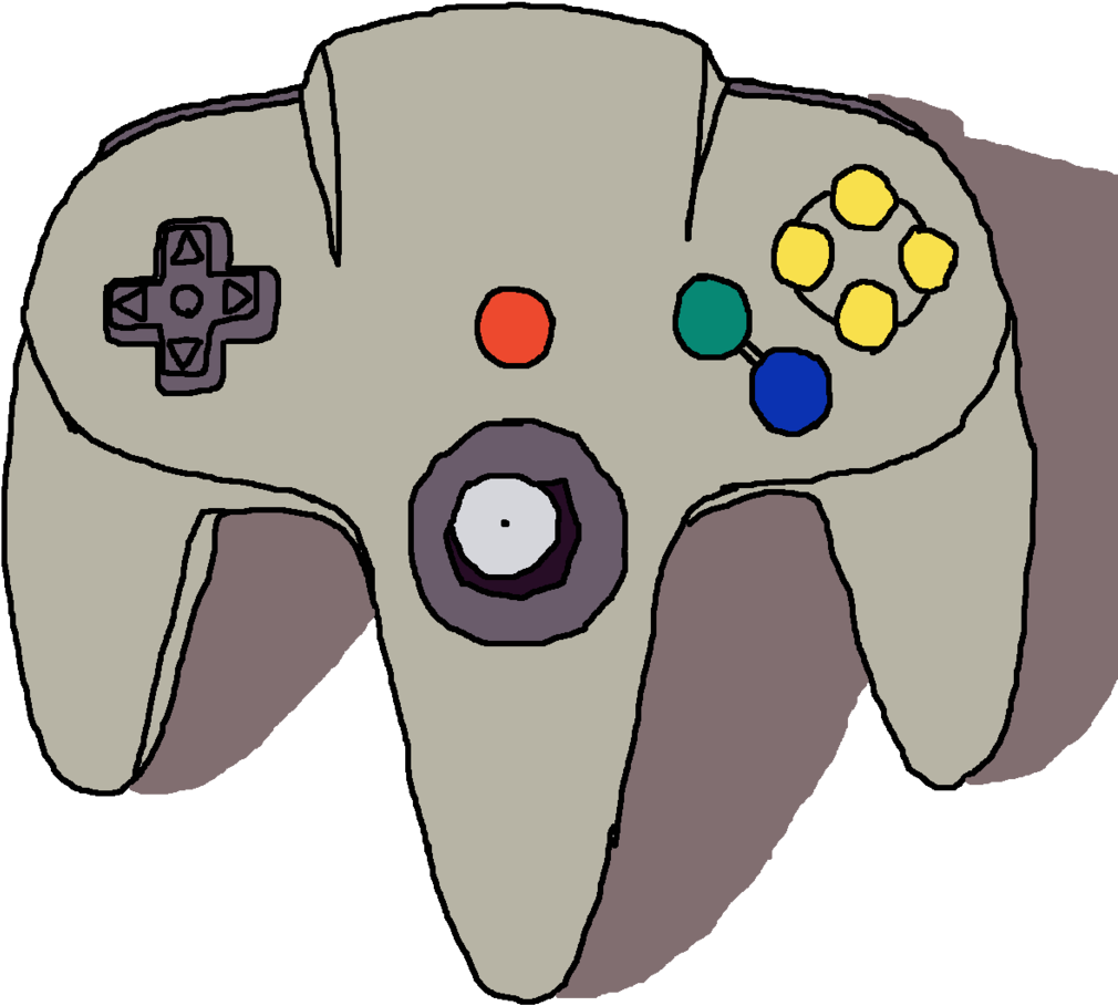 Nintendo 64 Controller Playstation 3 Game Controllers - Game Controller (1024x925)