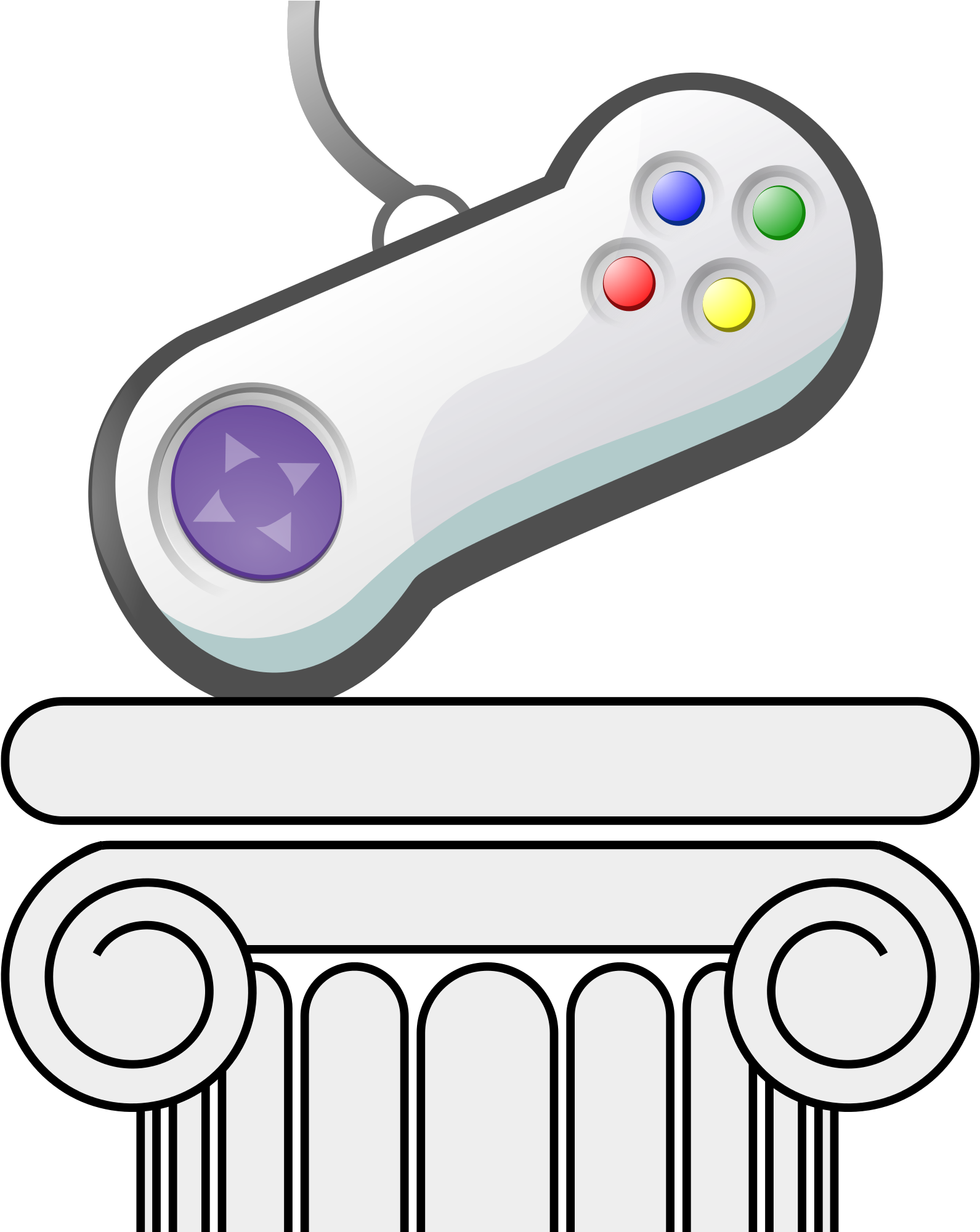Open - Video Game Controller Clip Art (2000x2000)