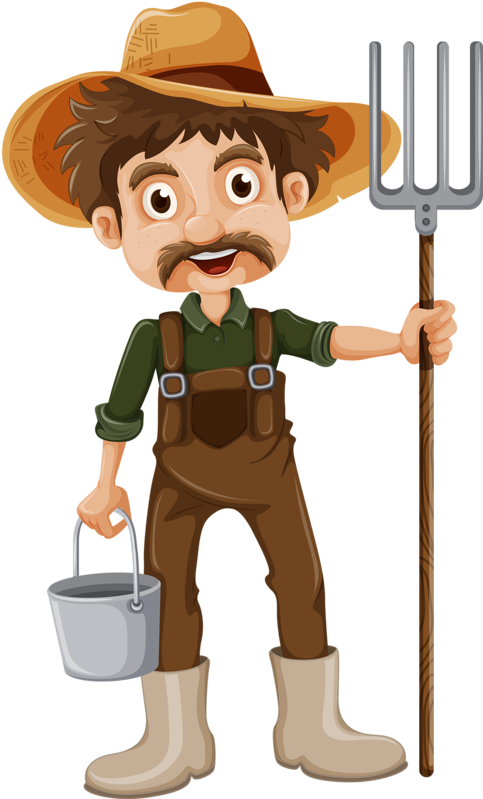 Фото, Автор Soloveika На Яндекс - Three Farmers Clip Art (491x800)