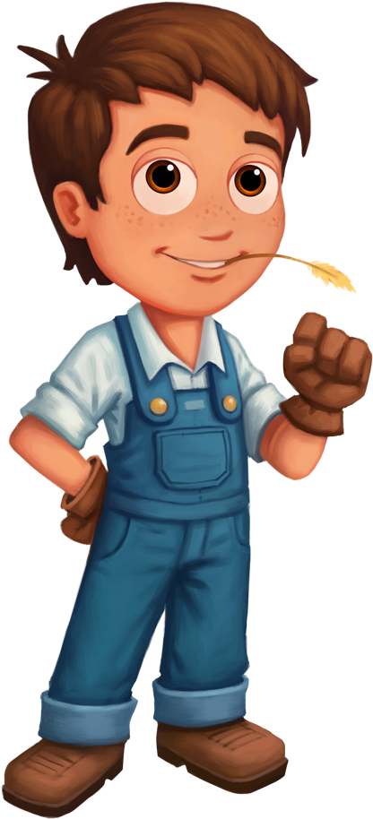 Farmville - Draw A Farm Boy (536x998)