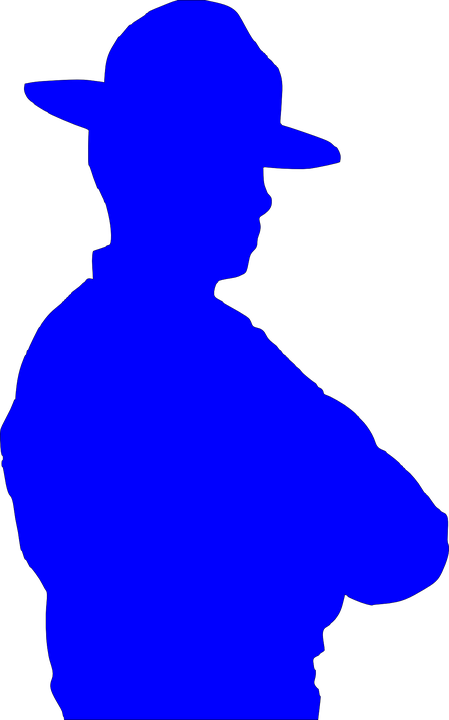 Environmental Logos Cliparts 12, Buy Clip Art - Silhouette Of Law Enforcement (500x802)