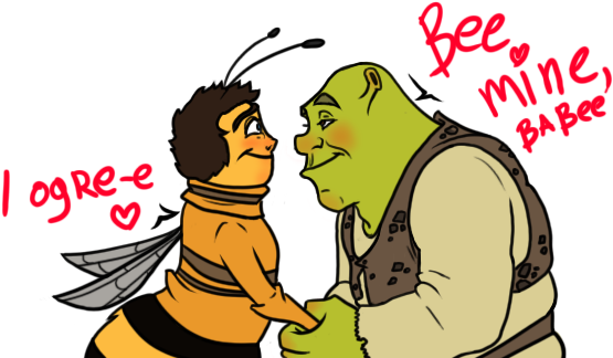 Tumblr N6auek4z911rt3l26o1 1280 - Shrek X Barry B Benson (600x326)