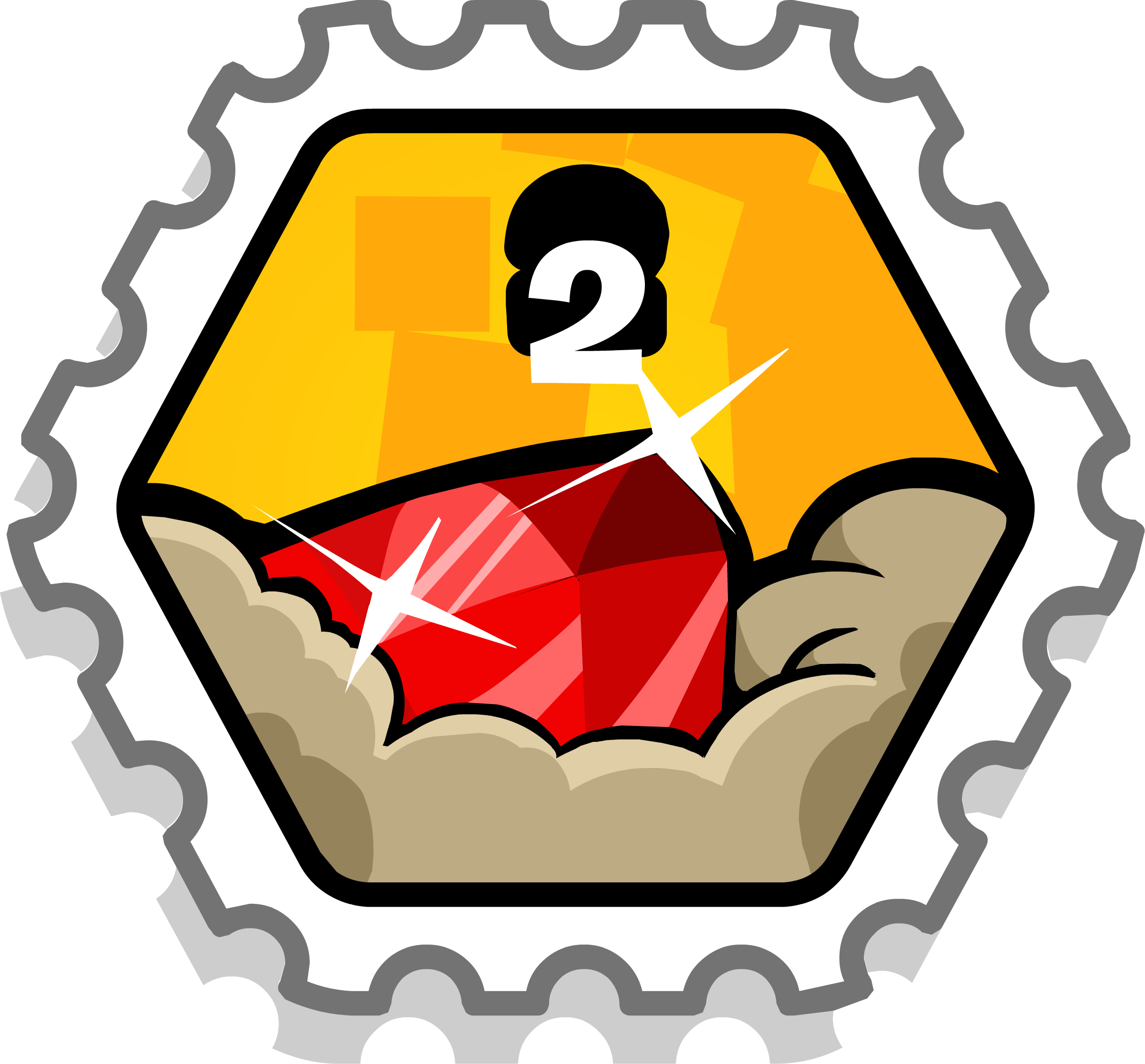 Medium - Club Penguin System Defender Stamps (2452x2279)