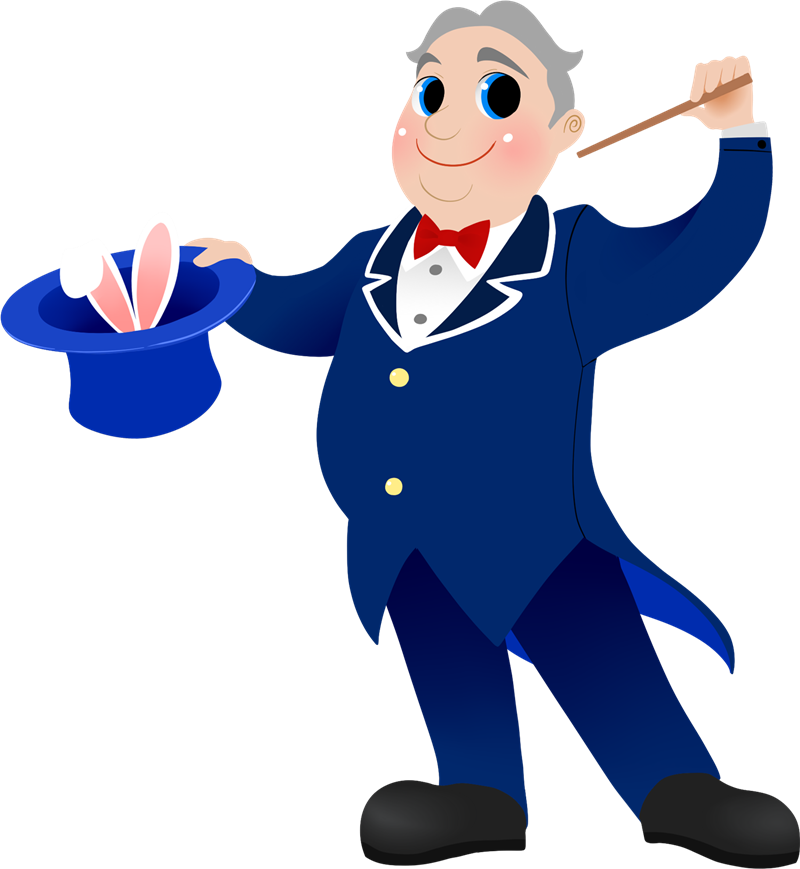 Magician Clipart - Magician Clipart Png (800x869)