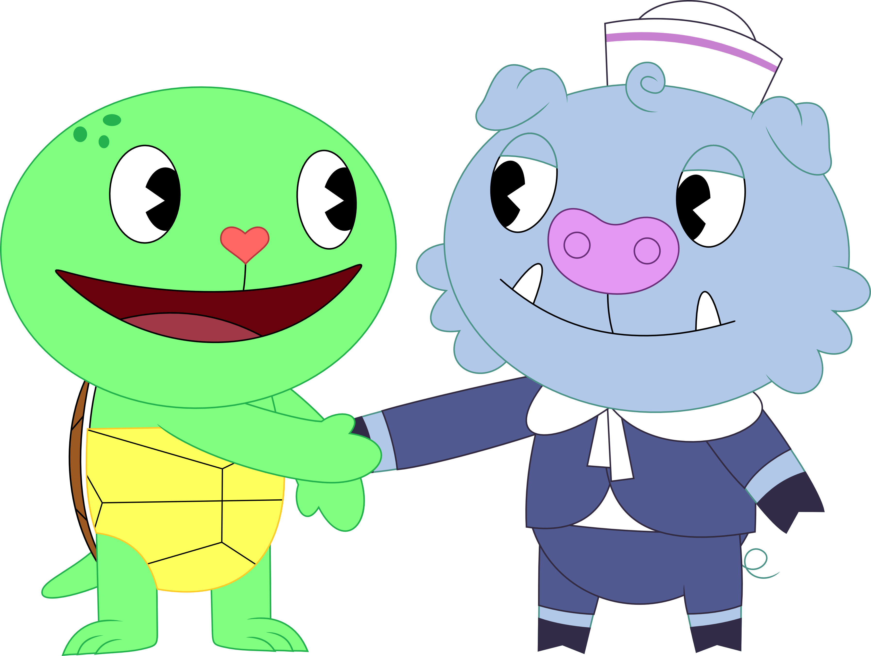 Shelldon Meets Truffles By Porygon2z - Shelldon (3589x2702)