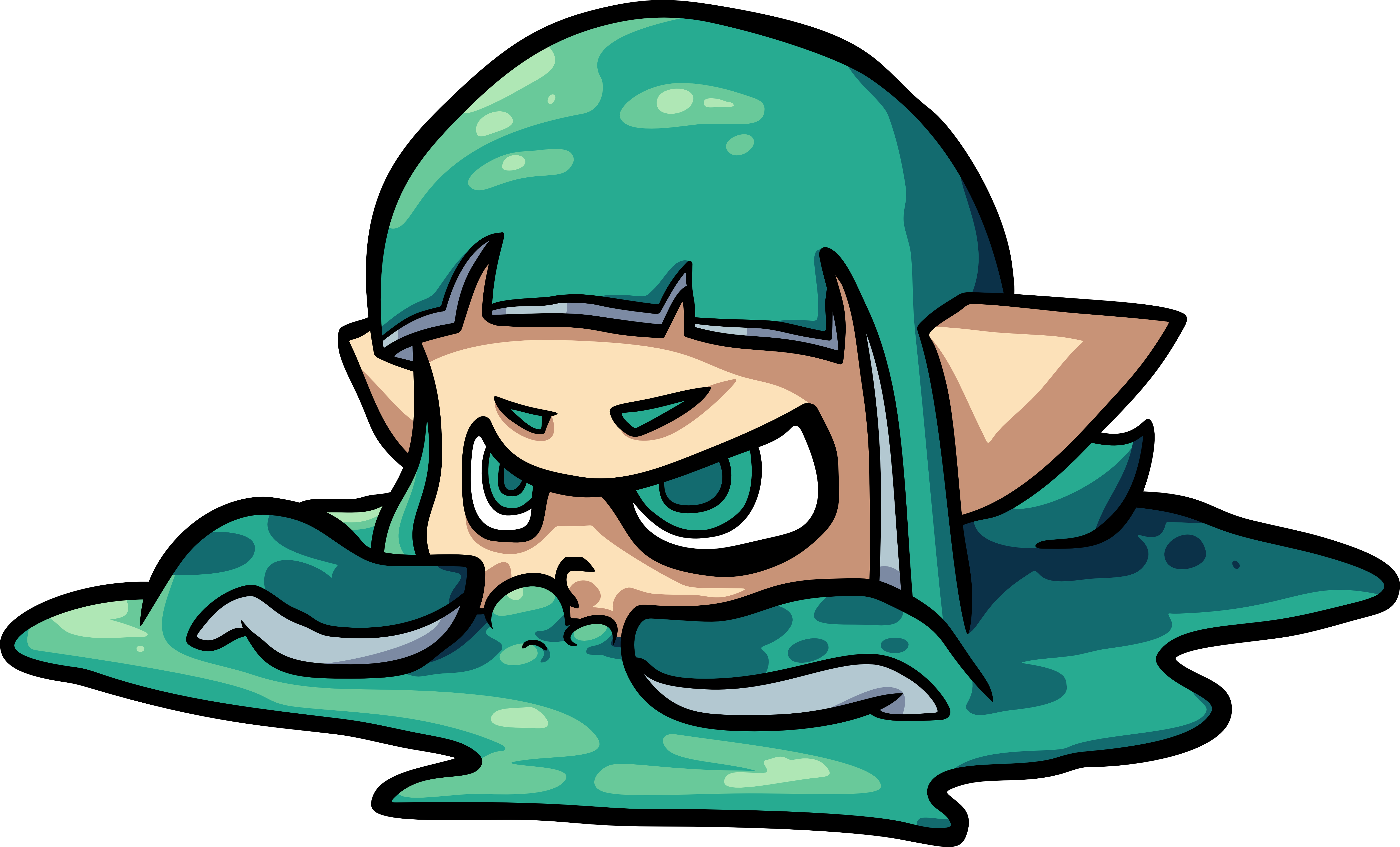 Splatoon Fan Art Video Game - Splatoon Fan Art Video Game (5465x3309)