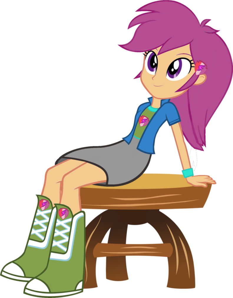 Teen Scootaloo Eqg By Sunsetshimmer333 - Mlp Eqg Scootaloo (791x1009)
