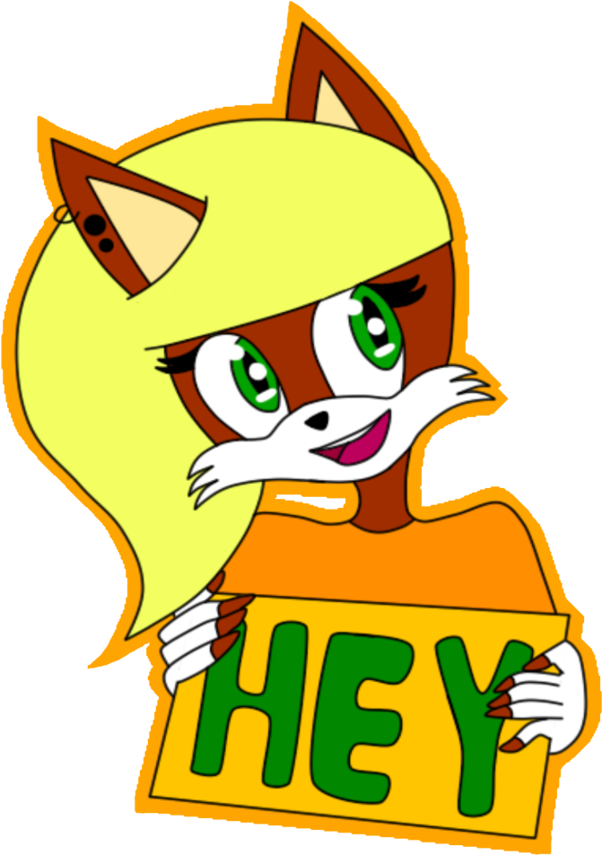 Midge The Fox ~ Hey By Midgesaurus - Cartoon (816x979)