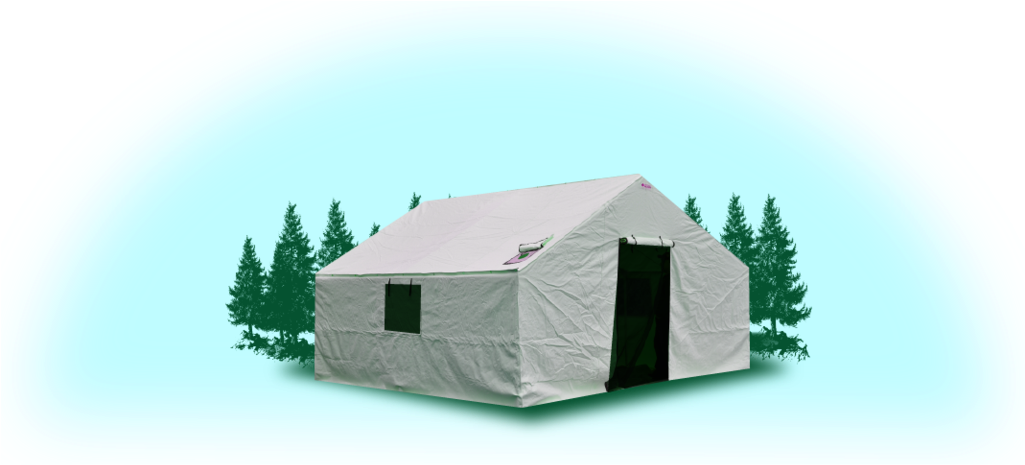18'x24'x5' Insulated Wall Tent Cover - Wall Tent (1024x494)