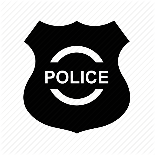 Crest, Enforcement, Law, Police, Shield, Star Icon - Police Badge Icon Png (512x512)