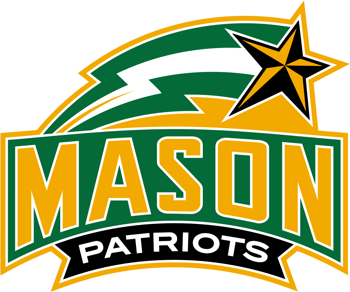 Patriots Logo Clipart - George Mason Athletics Logo (1223x1024)