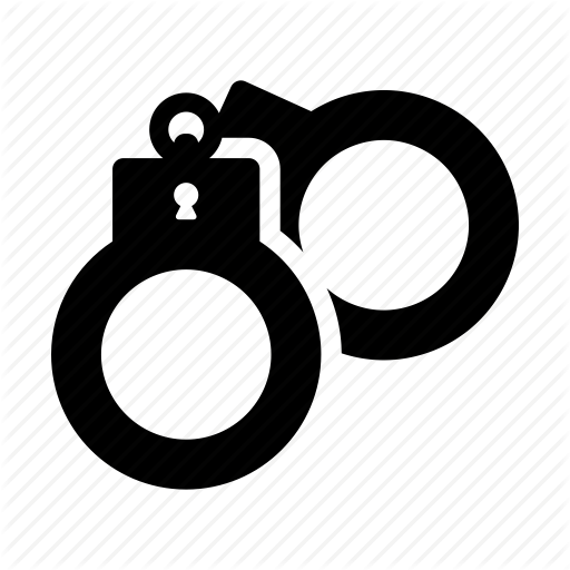 Other Police Icon Png Images - Icon Handcuffs (512x512)