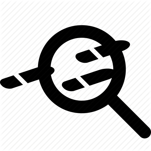 Detective, Find, Investigation, Lupe, Magnifier, Search, - Evidence Icon Png (512x512)