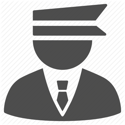 Police Officer Free Icon 1 - Icon White Boss Png (512x512)