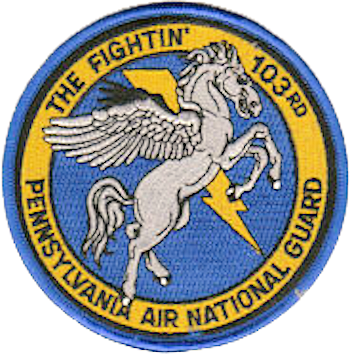 103d Fighter-interceptor Squadron - Emblem (350x354)