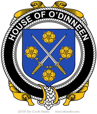 O'dinneen - O Reilly Coat Of Arms (400x400)