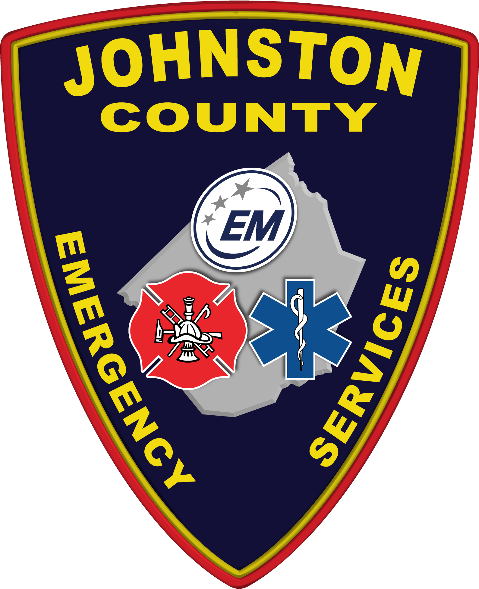 Jc Ems Badge Logo - Johnston County Ems (1600x1960)