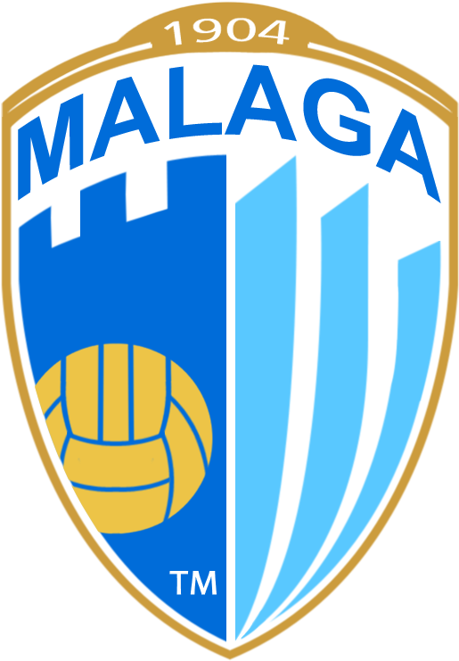 Imagen - Escudo Del Malaga Png (700x786)