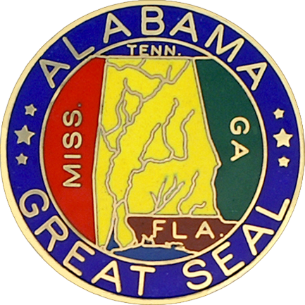 Seal Alabama Pdq Symbolarts - Emblem (433x433)
