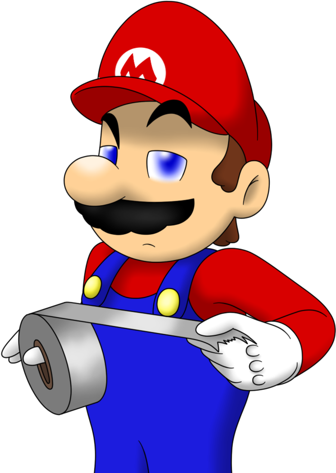 Duct Tape For Silence By Faren916 - Cartoon (807x991)