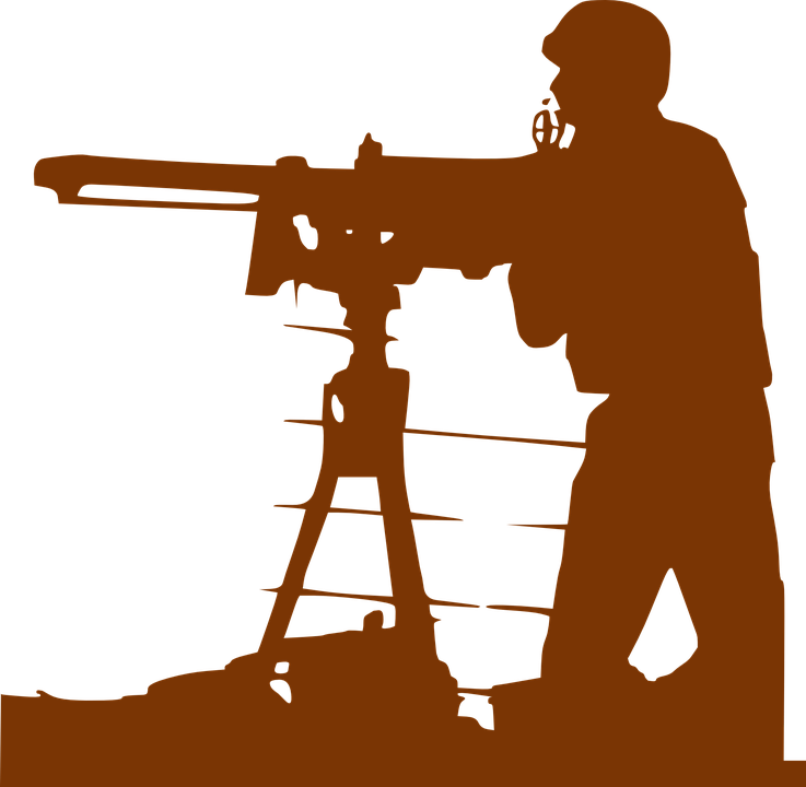 Machine Gun Clipart Military Weapon - Duty Clipart (737x720)
