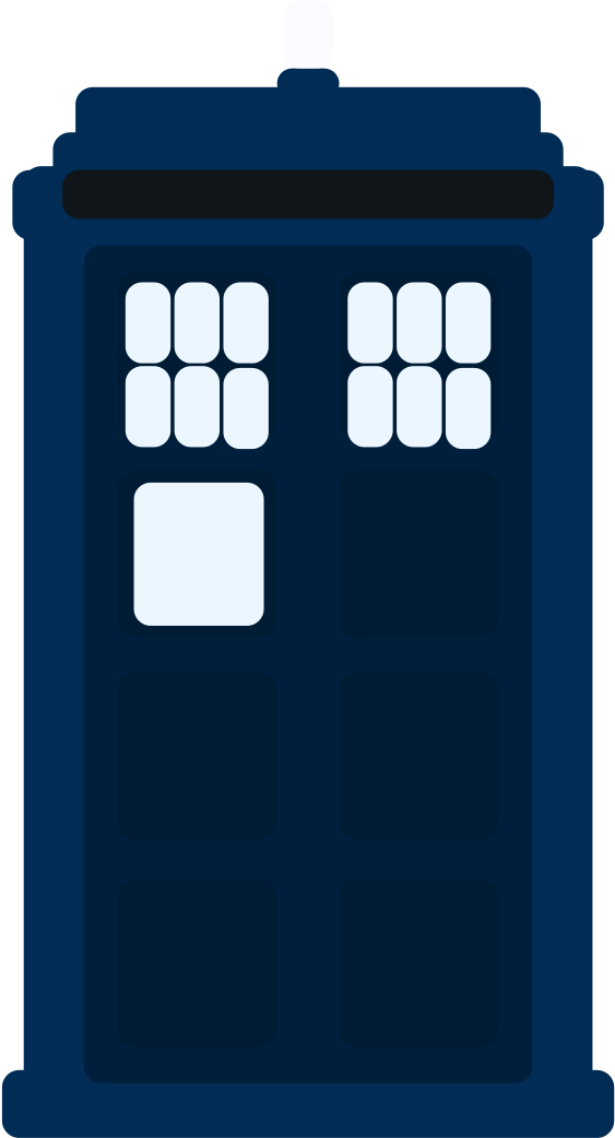 Radioactivewolfgirl 2 0 A Transparent Tardis For Your - Transparent Tardis (745x1053)