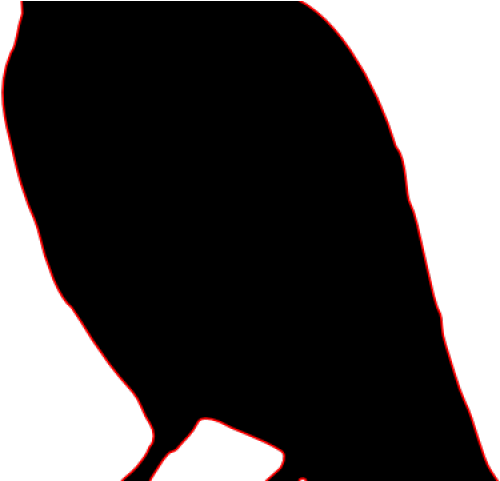 Raven Clipart Silhouette - Raven Clipart Silhouette (640x480)