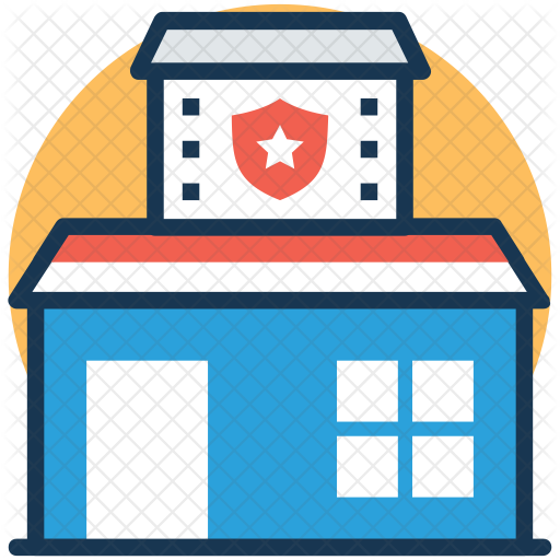 Police Station Icon - Police (512x512)