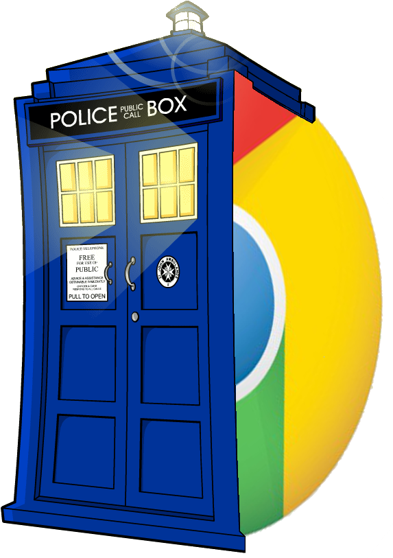 Tardis Png Ico - Машина Времени Как Выглядит (586x820)