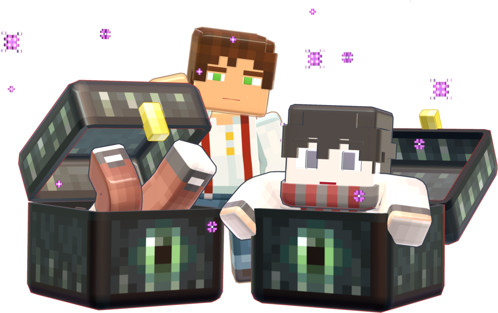 Mmd Minecraft Smooth Steve Preview Ender Chest By 495557939 - Minecraft (1024x630)