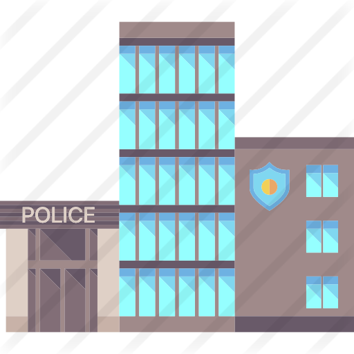 Police Station - Police Station Vector Png (512x512)