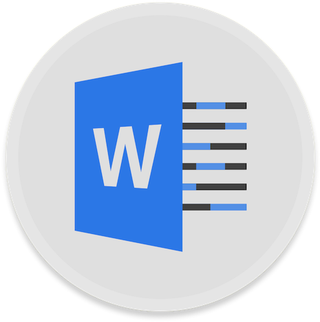 Free Vector Graphic - Icon Ms Word Png (512x512)