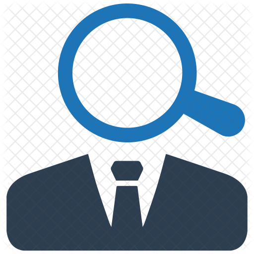 Demo Icon - Recruitment Search Icon (512x512)