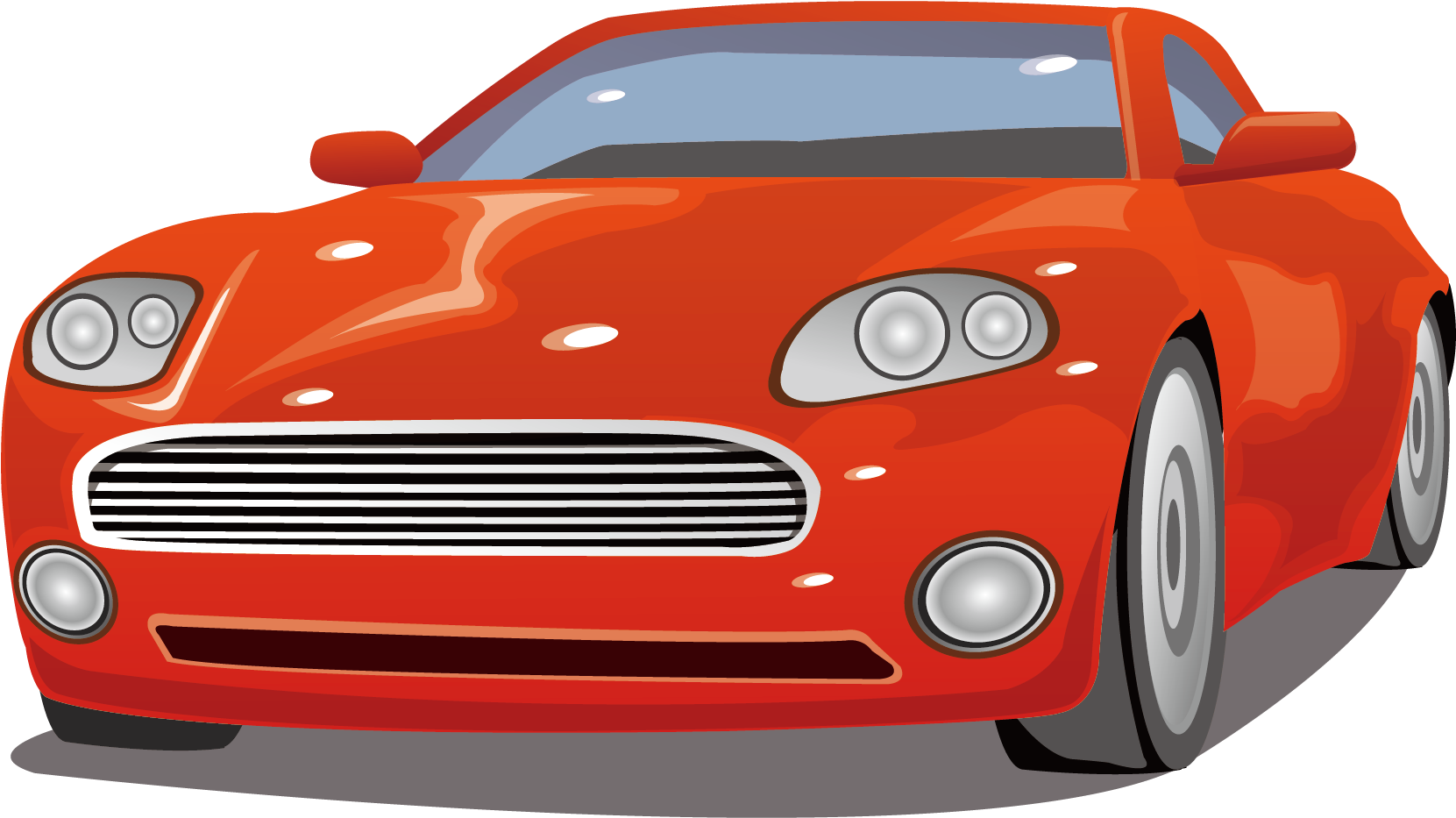 Sports Car Vector Motors Corporation Clip Art - Free Vector Car (2126x2126)