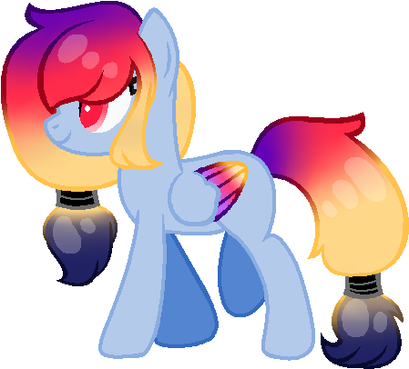 Sunset Glow, Mare, Sister Of Sunset Shimmer - Cartoon (615x445)