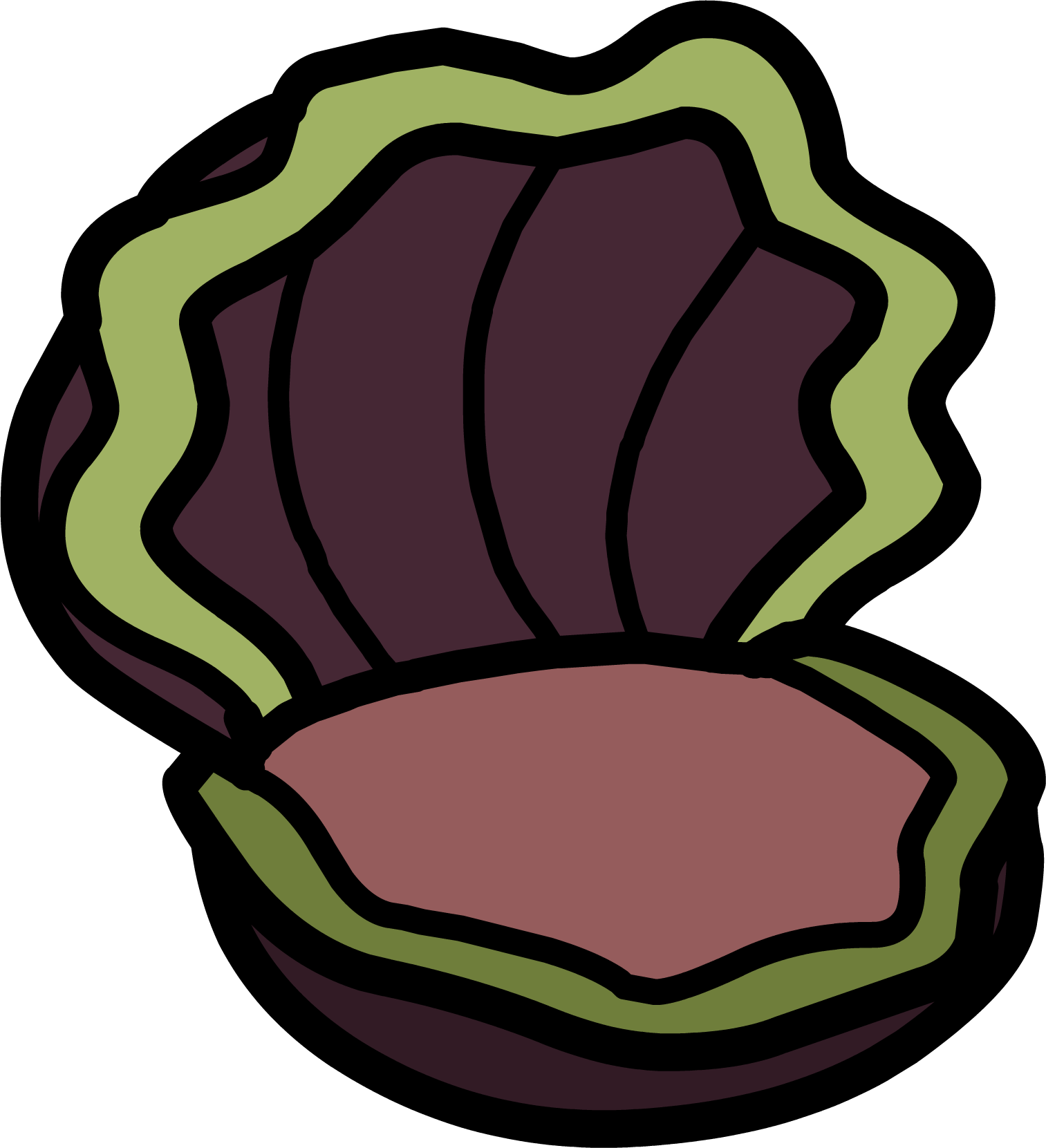 Club Penguin Entertainment Inc Oyster Chair - Club Penguin Entertainment Inc Oyster Chair (1513x1661)