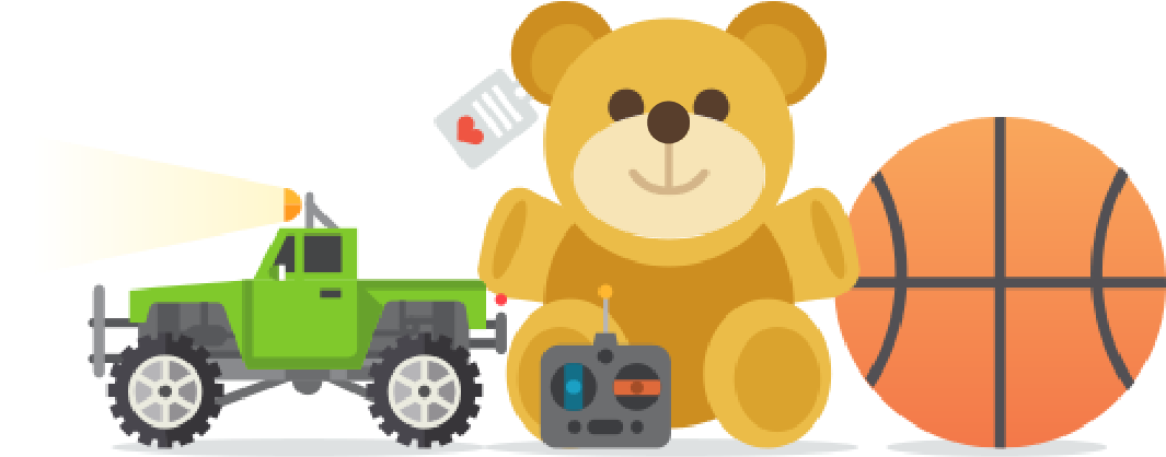 Game Clipart Toy Game - Teddy Bear (1250x417)