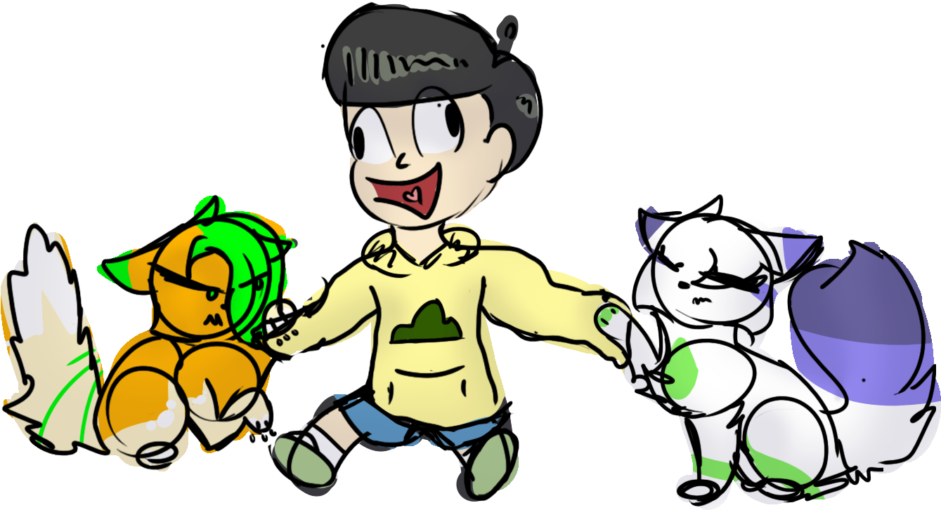 Doll Fight By Pineberry789 Doll Fight By Pineberry789 - Cartoon (1366x768)