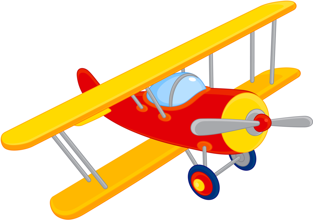 Яндекс - Фотки - Cartoon Toy Airplane Clipart (1024x742)