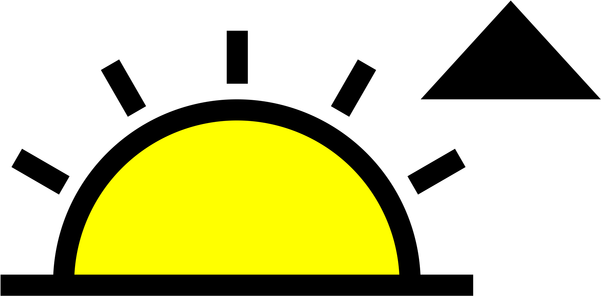 Sunrise Symbol - Icon (2400x1800)