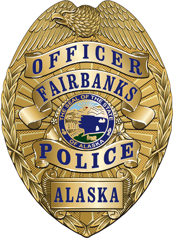 Fpd Police Badge Alaska Transparent Background - Fairbanks Police Department (667x836)