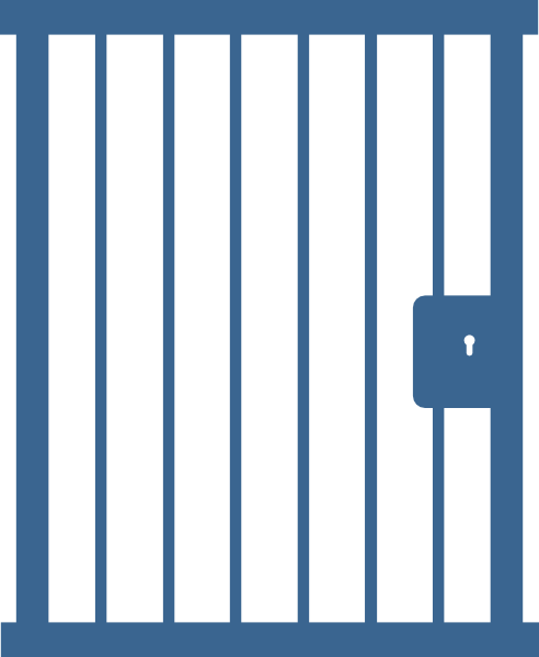 Prison Cell Clip Art At Clker - Jail Cell Jail Clipart (492x599)