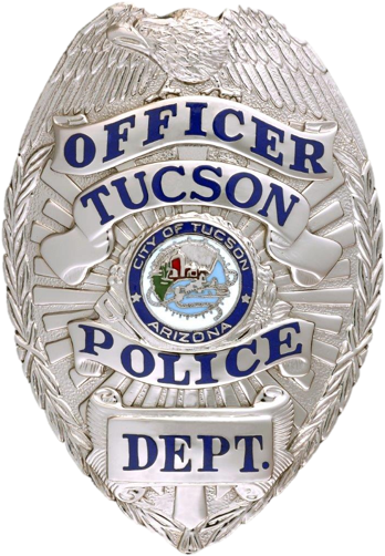 In October, The Southern Arizona Law Enforcement Training - Tucson Police Department Badge (353x512)