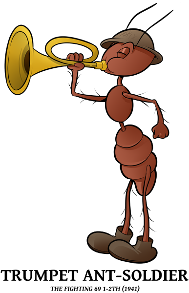 Trumpet Ant Soldier By Boscoloandrea - Comics (387x600)