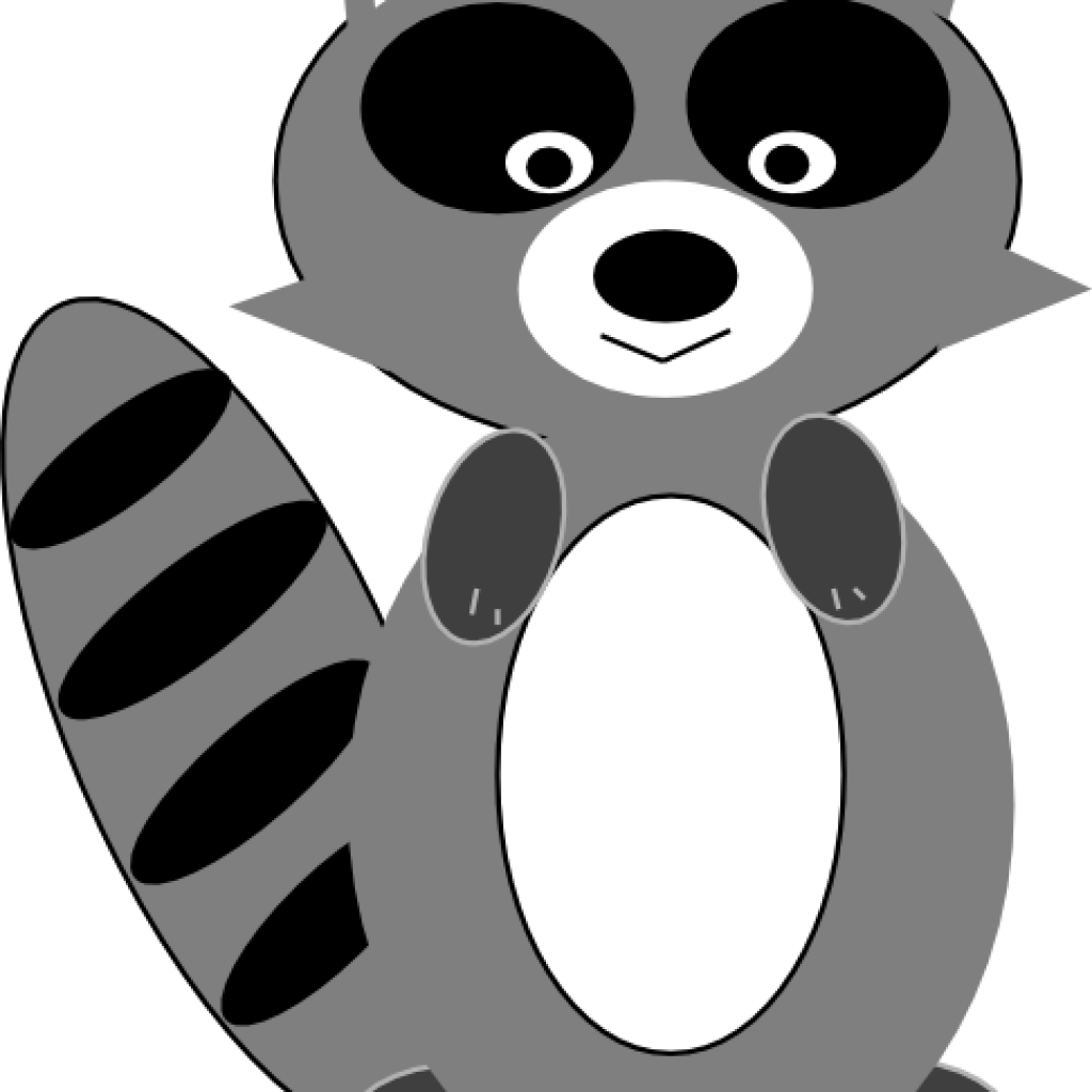 Raccoon Clipart Raccoon Clip Art At Clker Vector Clip - Clip Art (1024x1024)