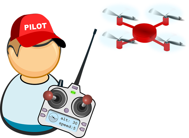 Drone Pilot - Drone Clipart (640x469)