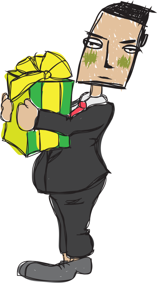 Do Something Nice For A Friend, Or A Stranger - Cartoon (616x1000)